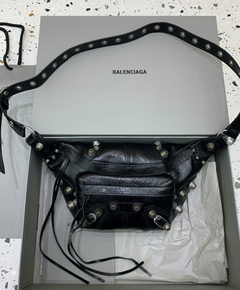 Balenciaga Le Cagole Medium Beltpack Black